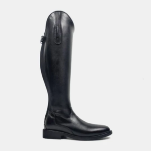 Riding Boots Wanita Loerans Black Leather