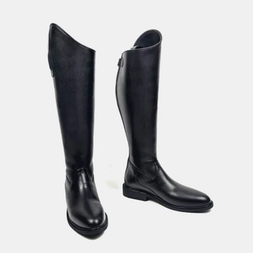 Screenshot 2026-07-09 at 16-05-26 M&T - Sepatu Boots Berkuda Wanita Loerans Black Kulit Asli - Riding Boots Shopee Indonesia Riding Boots Wanita Loerans Black Leather