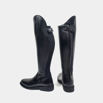Screenshot 2026-07-09 at 16-05-29 M&T - Sepatu Boots Berkuda Wanita Loerans Black Kulit Asli - Riding Boots Shopee Indonesia Riding Boots Wanita Loerans Black Leather