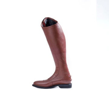 Riding Boots Wanita Sculptor Maroon Leather