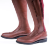 Riding Boots Wanita Sculptor Maroon Leather