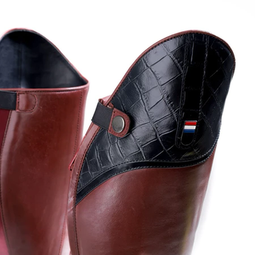 Riding Boots Wanita Blackrose Cow Leather