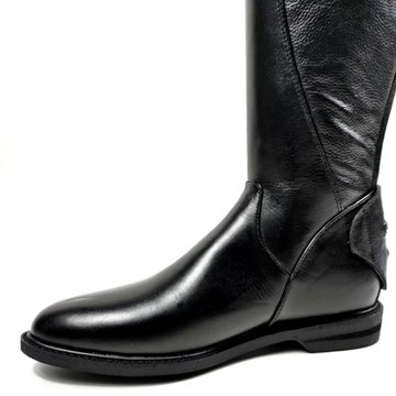 Riding Boots Wanita Freejump Andromeda Black Leather