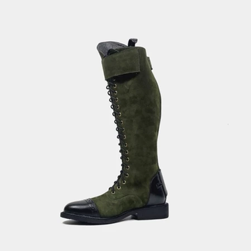 Riding Boots Wanita Guinevere Scarosso Nubbuck Leather