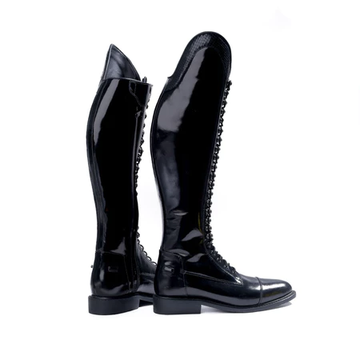 Riding Boots Wanita Cairo Grive Black Leather